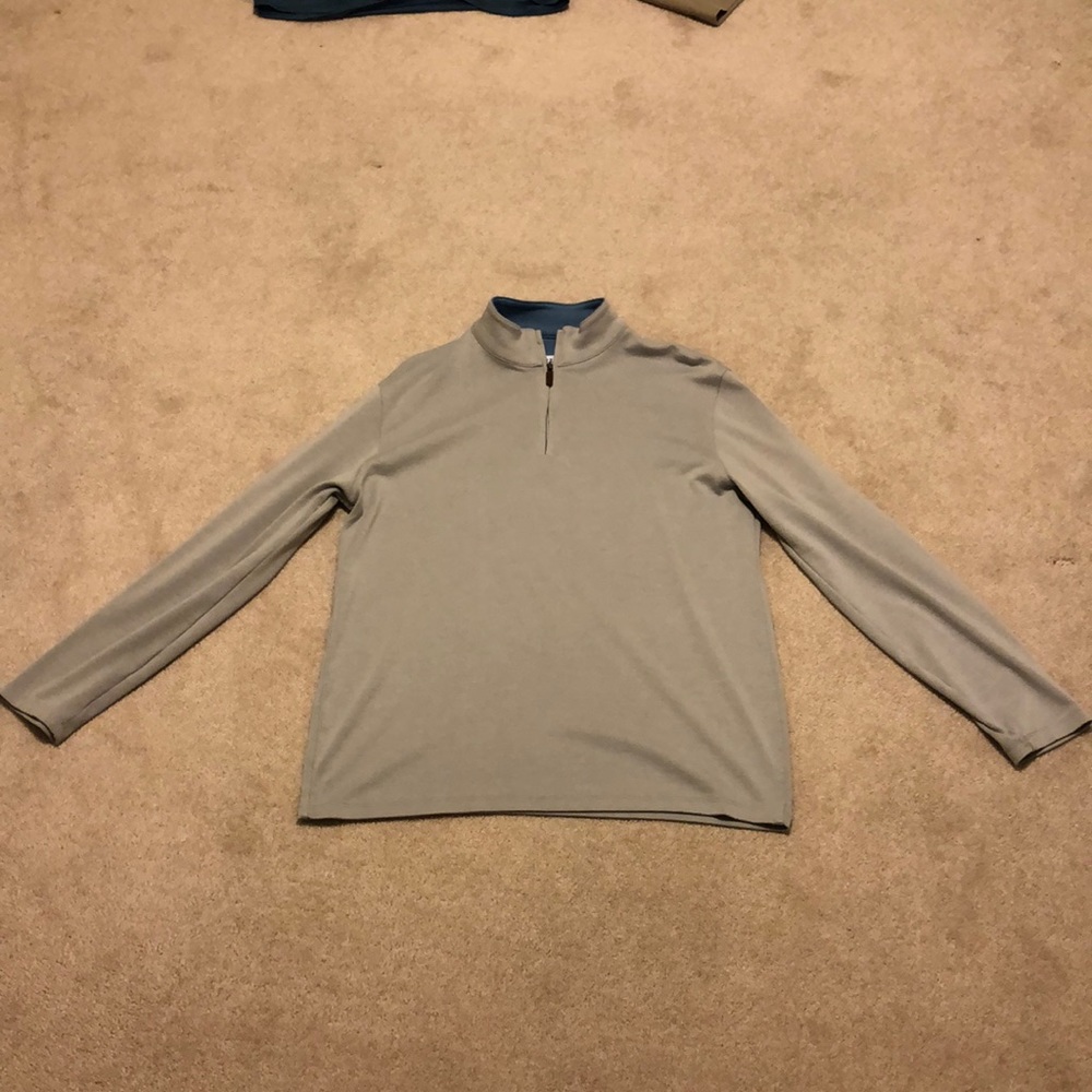 Mizzen + Main quarter-zip pullover